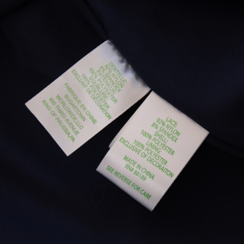 Lilly Pulitzer NWT Carolyn Dress True Navy Sleeveless Mini Dress 2 NWT - Picture 15 of 16